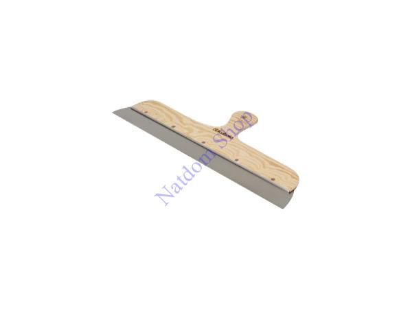Kubala Homlokzati rozsdamentes spatula fa nyéllel. 500 mm Kubala Homlokzati rozsdamentes spatula fa nyéllel. 500 mm