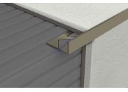 Szögletes élvédő, alu - 2,5 m