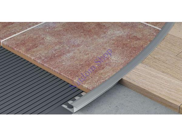 Hajlítható élvédő, alu - 2,5 m Hajlítható élvédő, alu - 2,5 m