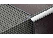 Vízvető teraszprofil, alu 2,5 m