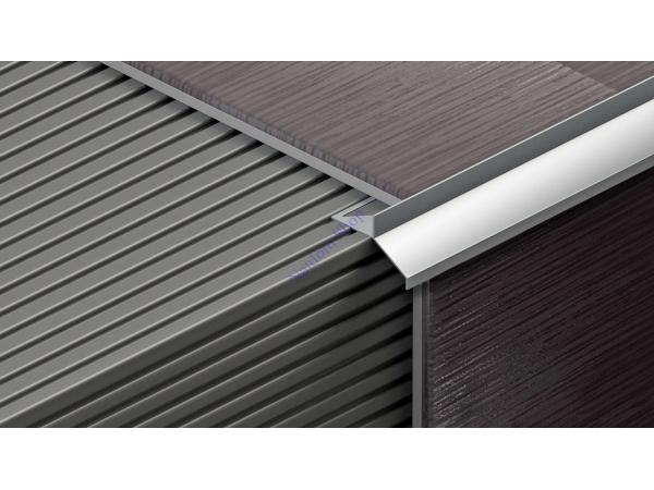 Vízvető teraszprofil, alu 2,5 m