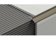 Vízvető teraszprofil, alu 2,5 m